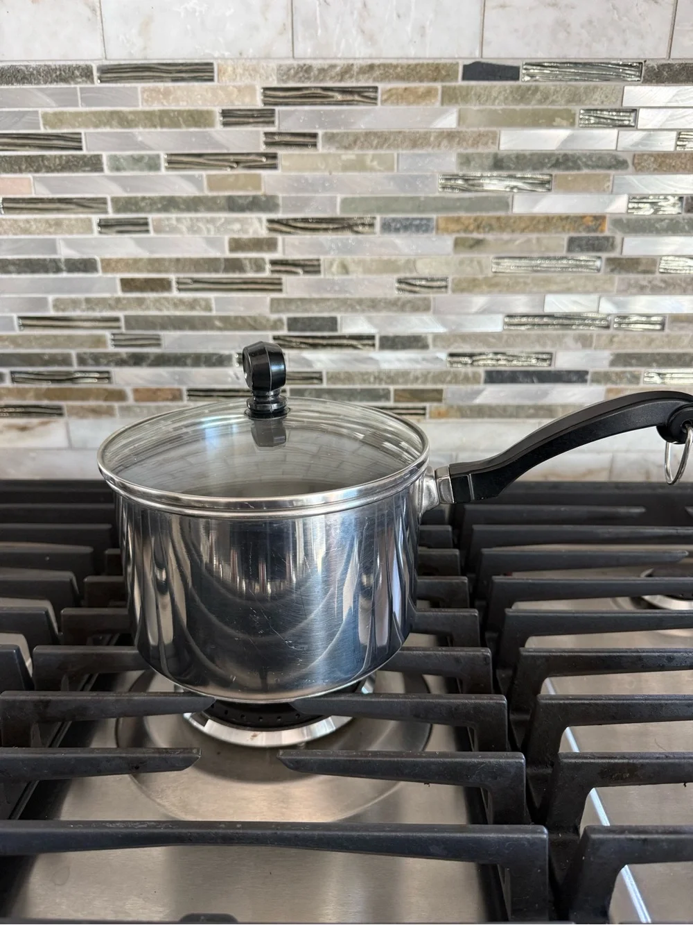 “Buy It For Life,” Farberware Stainless Steel Saucepan with Glass Lid